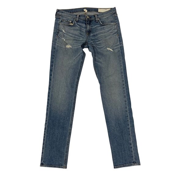 Rag & Bone jeans women's 26 US 2 medium wash the Dre slim boyfriend - Picture 1 of 8